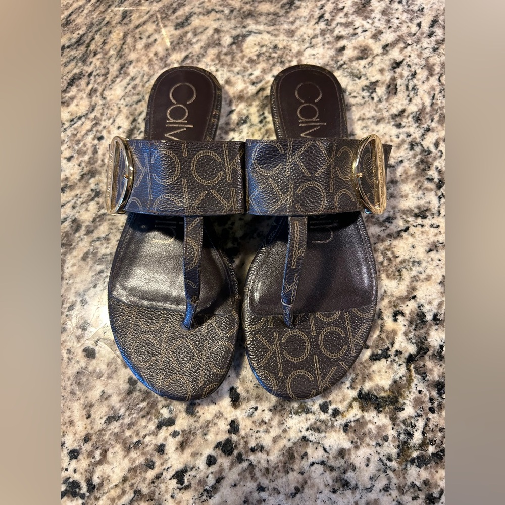 Calvin Klein women’s sandals size 6